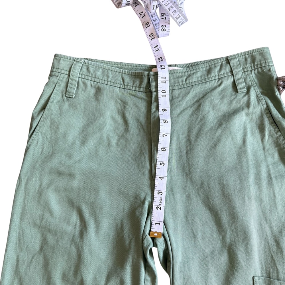 Tibi High Rise Wide Leg Cargo Pants - Picture 6 of 9